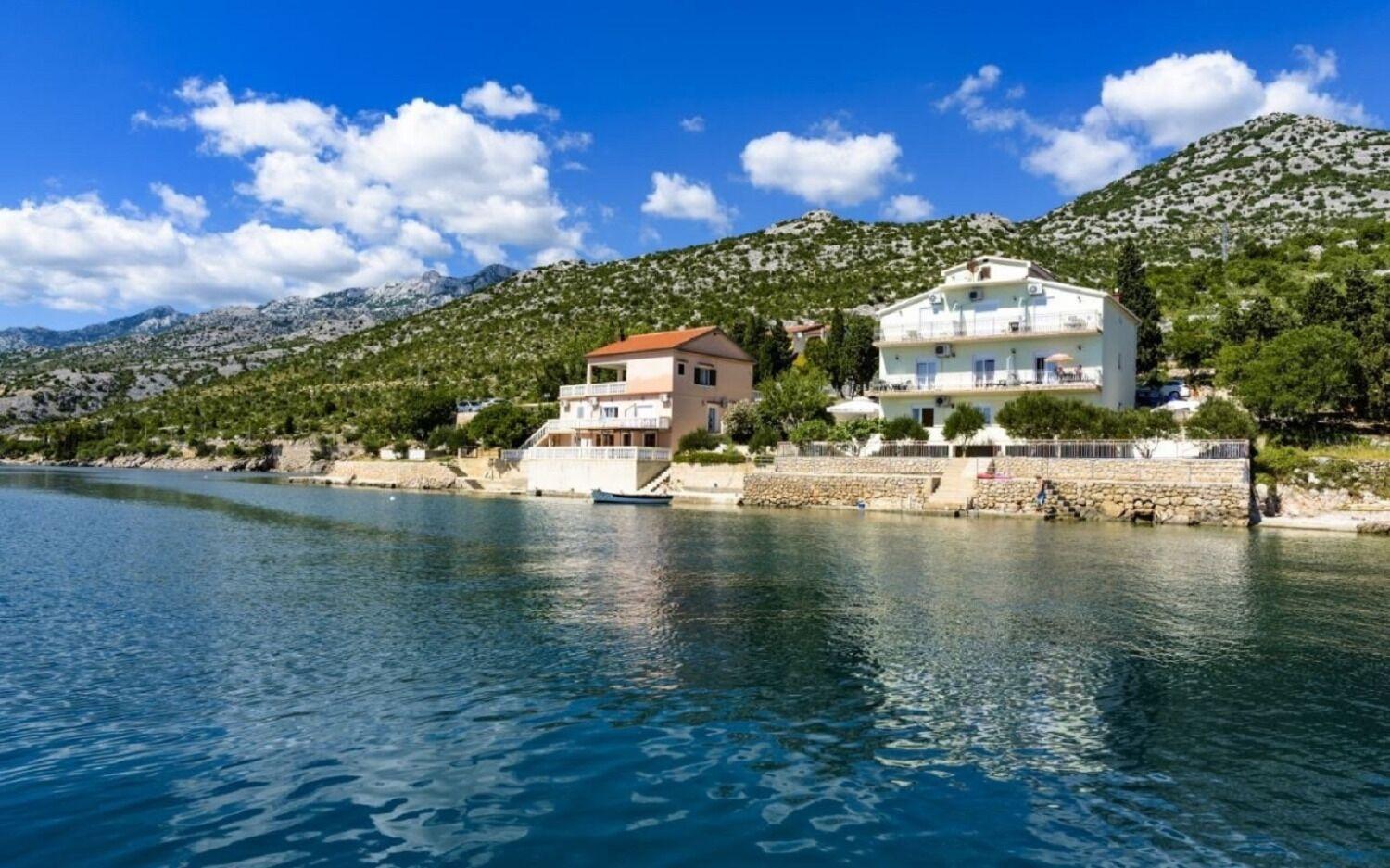 Apartments Domagoj - On The Beach Lukovo Šugarje المظهر الخارجي الصورة